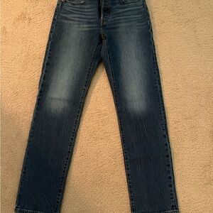 Levi's Dark Blue Straight Jeans